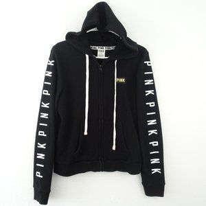 Victoria Secret Pink Full Zip Sweat Shirt Medium